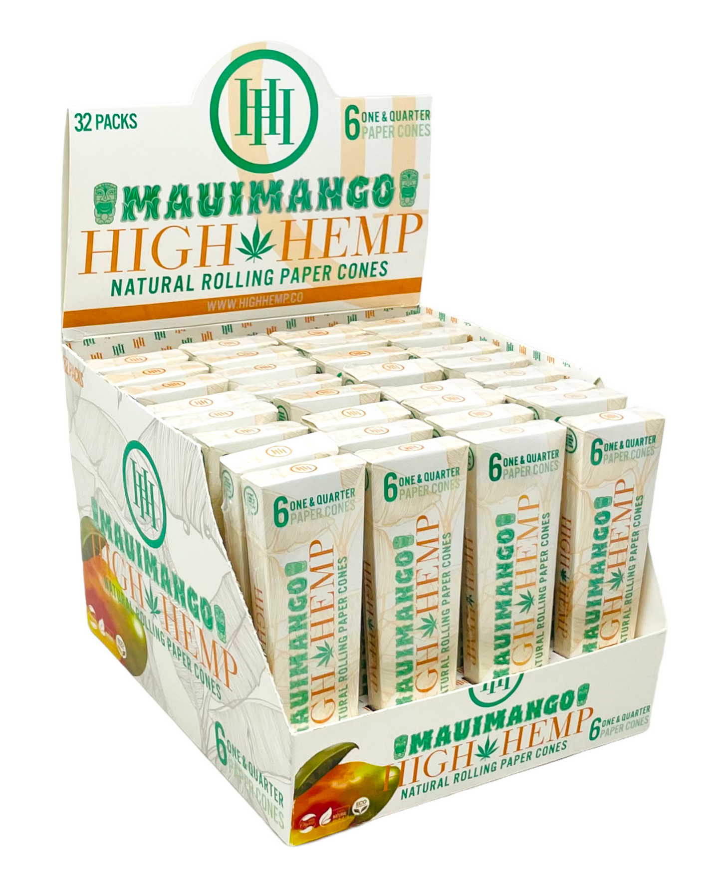 Caja High Hemp Conos Mango