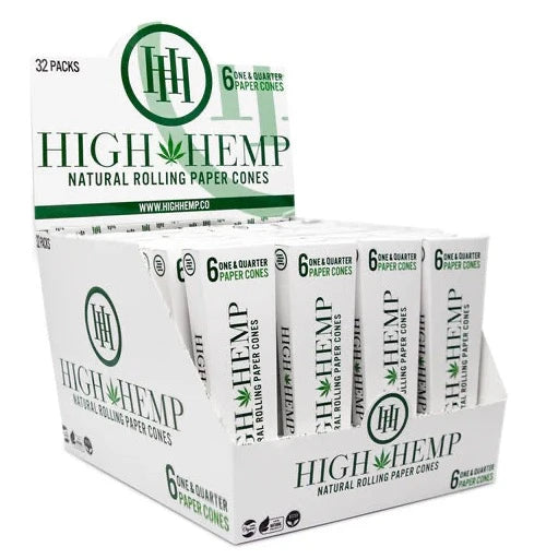 Caja High Hemp Conos Natural