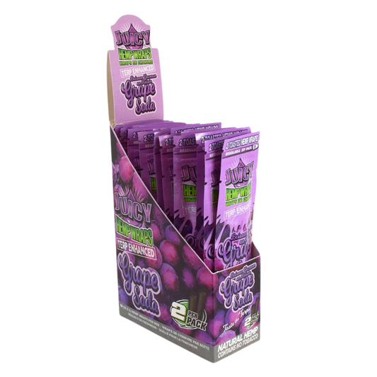 Caja Juicy Wraps Grape Soda