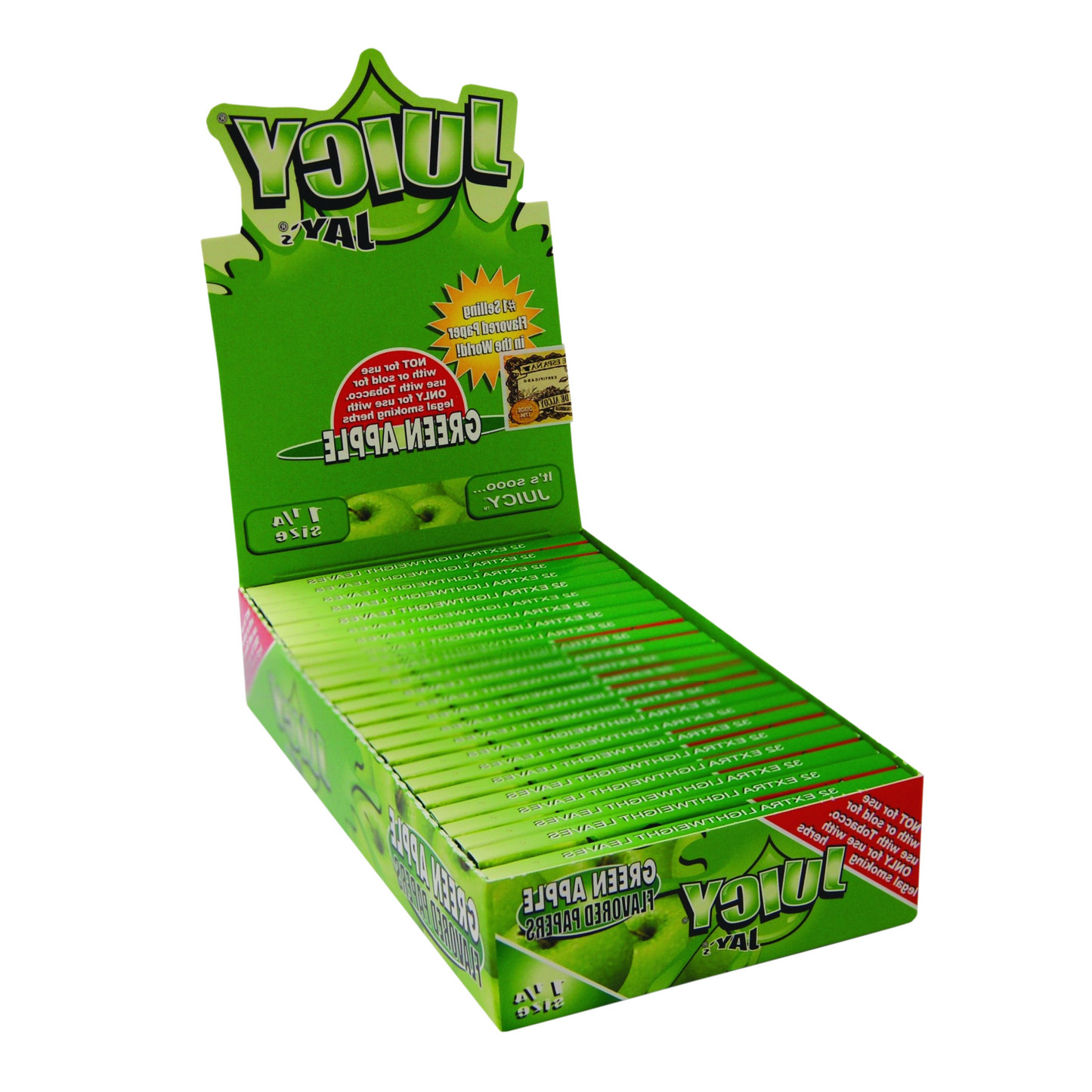 Caja Juicy Green Apple 1 1/4