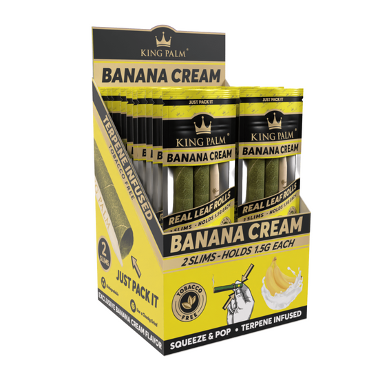 Caja King Palm Banana Cream Slim