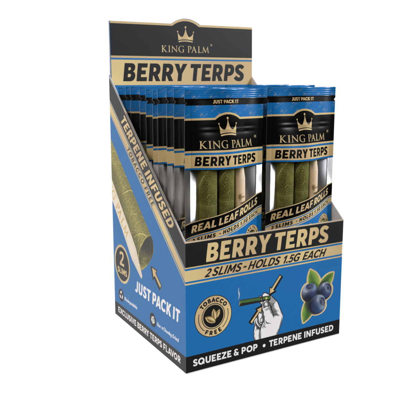 Caja King Palm Berry Terps Slim