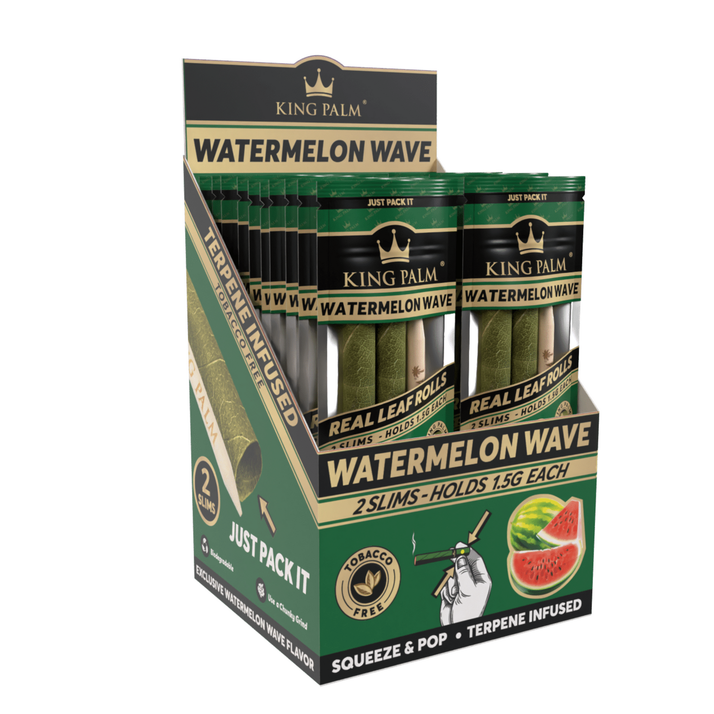 Caja King Palm Watermelon Wave Slim