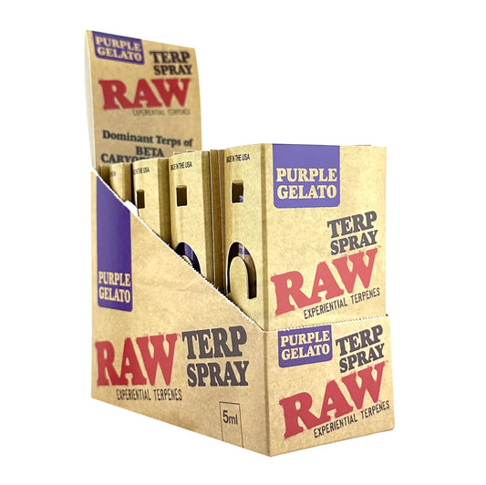 Caja RAW Terp Spray Purple Gelato