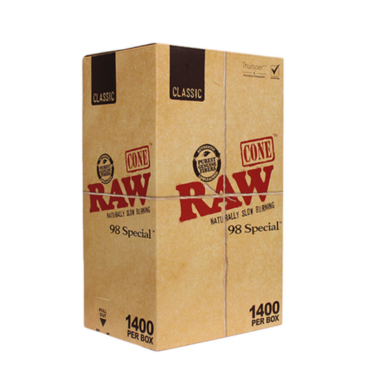 Caja 1,400 Conos RAW 98 Special