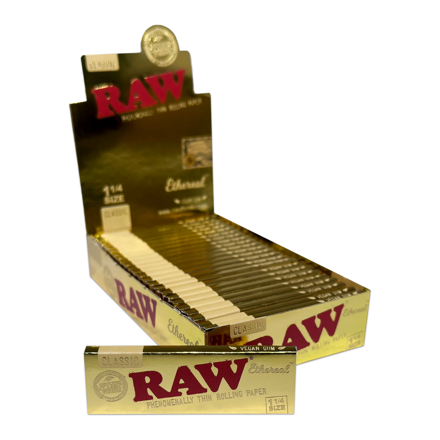 Caja RAW Ethereal Gold 1 1/4