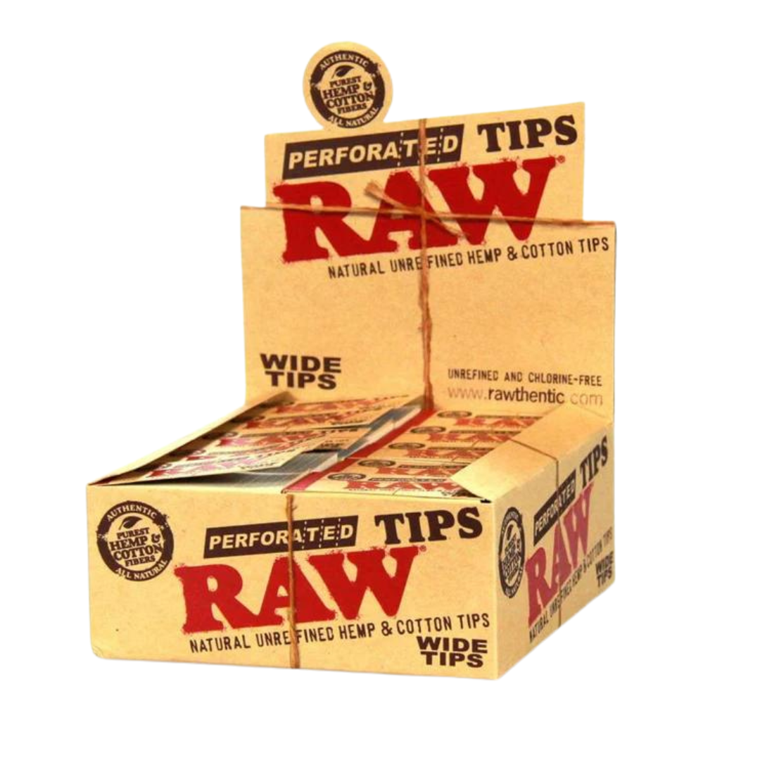Caja RAW Perforated Wide Tips
